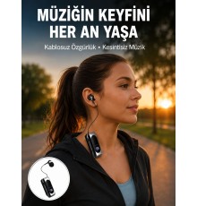 DS-F210 Kablosuz Kulaklık – 25 Saat Kullanım & Hızlı Şarj Yeni Nesil