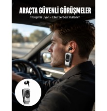 Kablosuz Bluetooth 5.2 Kulaklık – Titreşimli Uyarı ve Uzun Pil Ömrü Yeni Nesil