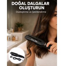 Seramik Plakalı Daling Saç Düzleştirici Kırılma ve Dolanma Önleyici Yeni Nesil