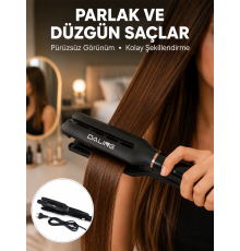 Saç Düzleştirici Seramik Plakalı 230C Hızlı Isınma 360° Kablo Yeni Nesil