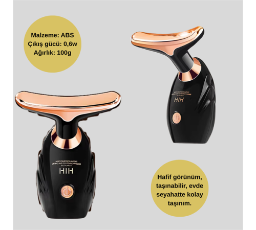 Taşınabilir Cilt Sıkılaştırıcı – 0.6 W Hafif ve Ergonomik