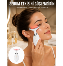7 Renkli LED Cilt Yenileyici Masaj ve Bakım Cihazı Yeni Nesil