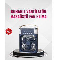 Enerji Tasarruflu Sessiz Çalışan Taşınabilir Soğutma Fanı