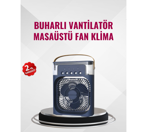 Enerji Tasarruflu Sessiz Çalışan Taşınabilir Soğutma Fanı