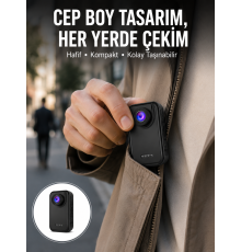 Vlog ve Sosyal Medya Çekimleri İçin Kompakt Taşınabilir Kamera Yeni Nesil