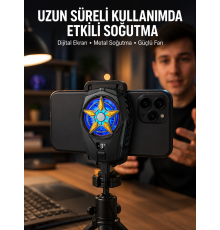 Ergonomik Telefon Soğutucu – 2 Hız Ayarı, Hafif ve Taşınabilir Yeni Nesil