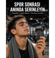 Taşınabilir Şarjlı Güçlü Hava Üfleme Aleti Çok Yönlü Kullanım Yeni Nesil