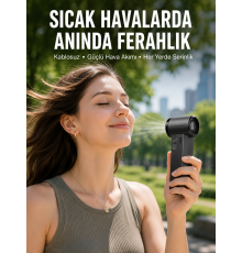Turbo Motorlu Çok Amaçlı Temizlik ve Soğutma Cihazı Yeni Nesil