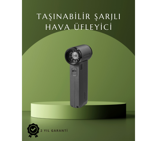 Araç İçi ve Ev İçin Güçlü Hava Üfleyici Toz Temizleme Makinesi