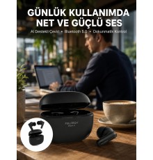 Akıllı Çeviri Destekli Bluetooth Kulaklık Profesyonel Ses Deneyimi Yeni Nesil
