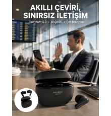 Gürültü Engelleyici TWS Kulaklık Uzun Pil Ömürlü ve Suya Dayanıklı Yeni Nesil