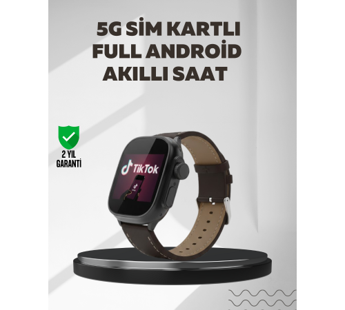 SIM Kartlı Akıllı Saat GPS WiFi Bluetooth Destekli