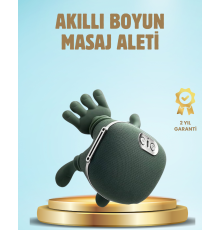 Isıtmalı Boyun ve Omuz Masaj Aleti Kablosuz Rahatlatıcı