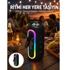 Kablosuz Bluetooth Hoparlör Taşınabilir Çoklu Bağlantılı Özelliği Yeni Nesil
