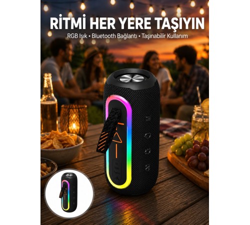 Kablosuz Bluetooth Hoparlör Taşınabilir Çoklu Bağlantılı Özelliği Yeni Nesil