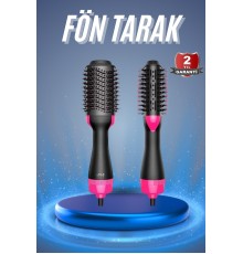 Saç Kurutma Makinesi Saç Düzleştirici Fön Tarak Isı Ayarlı Sıkı Dişli