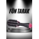 Saç Şekillendirici Ve Saç Düzleştirici Fön Tarağı Tarak Fırça 1200w Saç Kurutma