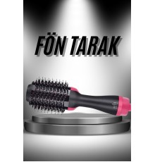 Saç Şekillendirici Ve Saç Düzleştirici Fön Tarağı Tarak Fırça 1200w Saç Kurutma