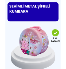 Çocuk Para Kasası Anahtarlı Güvenli Tasarruf Kutusu