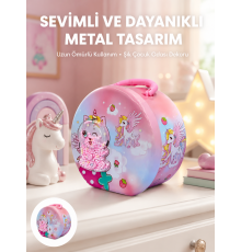 Mini Çocuk Para Kasası Gizli Saklama ve Birikim Kutusu