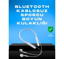 Kablosuz Bluetooth Kulaklık – Boyun Askılı, 100 Saat Pil Ömrü