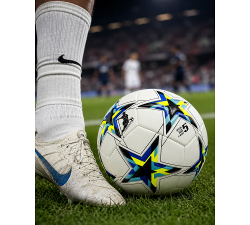 Futbol Antrenman Topu Yüksek Dayanıklı Dikişli Kaymaz Yüzey Tasarımı