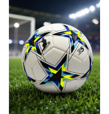 Profesyonel Dikişli Futbol Topu Dayanıklı Kaymaz Yüzeyli Antrenman Topu