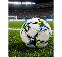 Antrenman ve Maç İçin Futbol Topu Kaymaz Yüzeyli Dengeli Sekme Yapısı