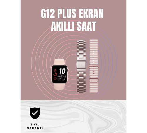 Titreşimli Bildirimli Akıllı Saat – Nabız, GPS, Spor Modları, Telefon Eşleştirme Özellikli