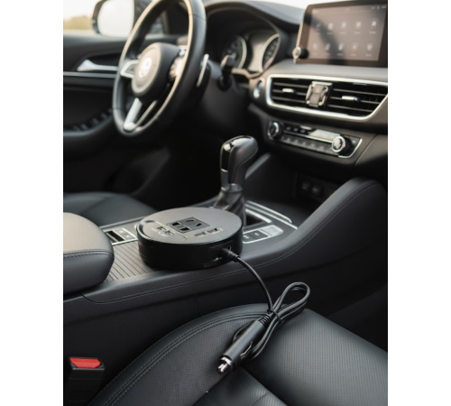 Araç İçi Power Inverter Çoklu USB Girişli Hızlı ve Güvenli Şarj