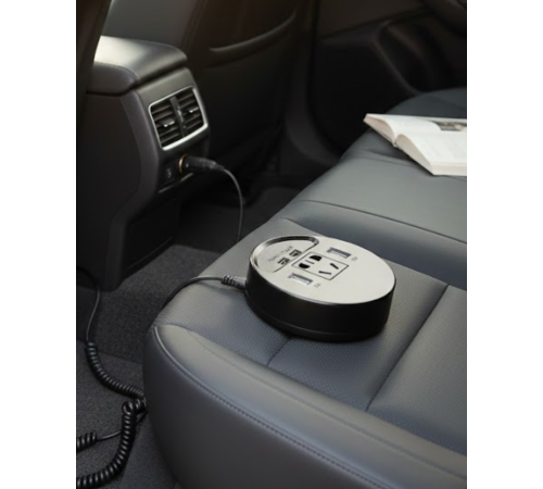 Araç İçi Power Inverter Çoklu USB Girişli Hızlı ve Güvenli Şarj