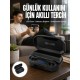 Kulak İçi Bluetooth Kulaklık Rgb Işıklı Çift Mikrofonlu iOS/Android Uyumlu BT 5.2 Yeni Nesil