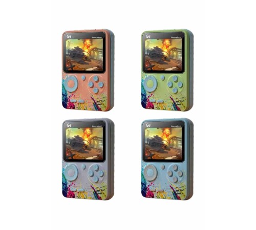 Game Box Mini 500 Adet Retro Oyun Taşınabilir Oyun Konsolu Yeni Nesil