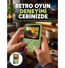 G5 Game Box Retro Mini Oyun Konsolu – 500 Dahili Oyun Yeni Nesil