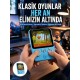 3.5 İnç Mini Atari Taşınabilir Oyun Konsolu 666 Adet Retro Oyun Yeni Nesil