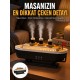 7 Renk Ortam Işıklı Dekoratif Gemi Tasarım Hava Nemlendirici Difüzör Yeni Nesil