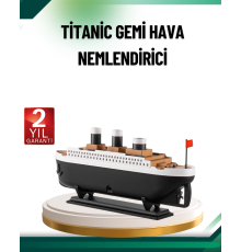 Buhar Efektli Titanik Gemi Oda Kokusu Difüzör LED Işıklı Nemlendirici