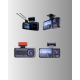 3 Kameralı Araç İçi Kayıt Cihazı 1080P Full HD Gece Görüşlü ve Wi-Fi Bağlantılı