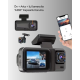360° Kapsama Sahip Full HD Araç Kamerası 3’lü Kayıt Gece Görüşlü DashCam