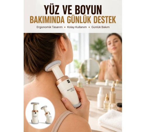 Gıdı Çene Altı ve Boyun Egzersiz Masaj Aleti Yeni Nesil