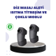 Diz ve Dirsek İçin Isıtmalı Masaj Dizlik Aparatı