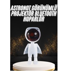 180 Derece Dönebilen Astronot Masa ve Gece Lambası Projektör