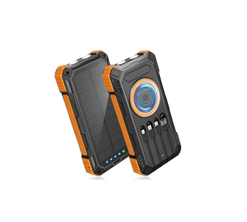 20000 mAh Powerbank Güneş Enerjili Kablosuz Şarj Hızlı Şarj Taşınabilir Batarya (Kopya)