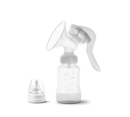 BPA İçermez Manuel Anne Sütü Pompası Biberon Başlıklı Ergonomik