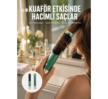 Üflemeli Saç Düzleştirici Fön Tarak Yüksek Isı Ayarlı İyon Özellikli Yeni Nesil