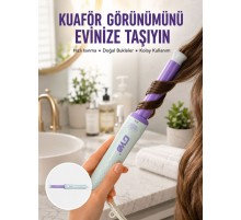 GW Taşınabilir Saç Maşası – 360° Döner Kablo, Negatif İyonlu Seramik Teknoloji Yeni Nesil
