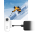 Manyetik Klipsli Mini Aksiyon Kamera 1080P WiFi Bağlantılı Geniş Açılı Lens