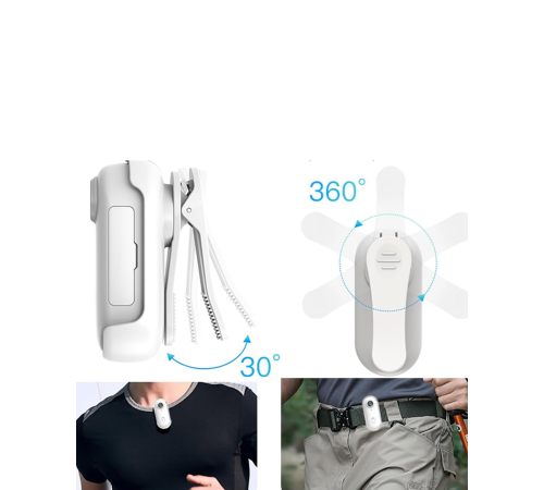 Manyetik Sabitlemeli 1080P Spor Kamera Geniş Açı Lens ve Mobil Bağlantı Özellikli