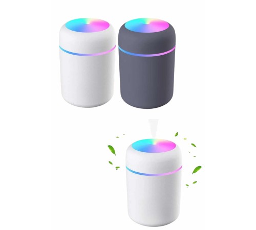 Rgb Işıklı Ulrasonik Ledli Hava Nemlendirici Buhar Makinesi Buhardanlık