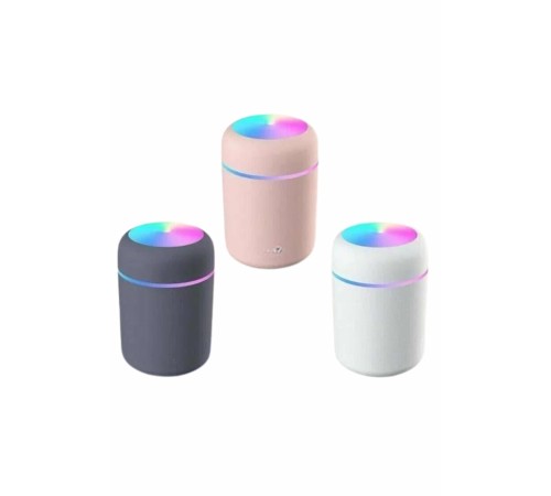 Hava Nemlendirici Buhar Makinesi Led Işıklı USB Dekoratif Nemlendirici Yeni Nesil